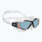 ZONE3 Vision Max specchio arcobaleno/maschera da nuoto nera