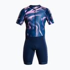 Body da triathlon da uomo ZONE3 Activate+ Trisuit print
