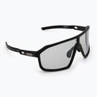 Occhiali da sole Endura Mullet Photochromic nero opaco/argento flash mirror