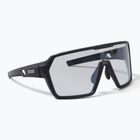 Occhiali da sole Endura Singletrack Photochromic black/fotochromic silver flash mirror/ambe