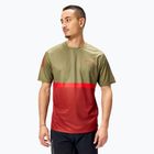 Maglia da ciclismo Endura Singletrack II Core tweed verde da uomo