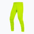 Pantaloni da ciclismo Endura MT500 Burner Lite verde lime da uomo