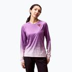 Maglia a maniche lunghe da ciclismo da donna Endura Singletrack Print W end purple