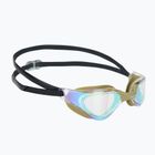 Occhiali da nuoto HUUB Thomas Lurz salvia/oro chiaro a specchio