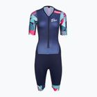 Body da triathlon da donna HUUB Her Spirit Trisuit navy/band