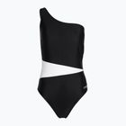 Costume intero da donna Zoggs Lattice One Shoulder blu/bianco