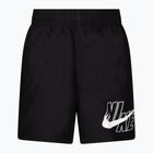 Pantaloncini da bagno Nike Logo Solid Lap da bambino, nero