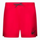 Pantaloncini da bagno Nike Logo Solid 5" Volley Uomo rosso università