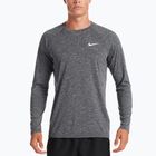 Maniche lunghe da allenamento da uomo Nike Heather nero