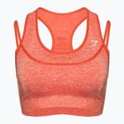 Reggiseno da allenamento Gymshark Vital Rise Sports rosso/marrone