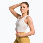 Gymshark Energy Seamless Crop Top donna bianco crema