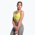 Gymshark Reggiseno da allenamento increspato Sport glitch giallo fitness