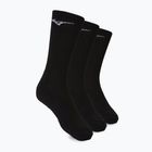 Mizuno Calze da corsa da allenamento 3 paia nero 32GX2505Z09