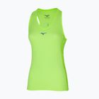 Canotta running donna Mizuno Aero Tank neolime