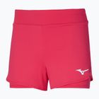 Pantaloncini da tennis da donna Mizuno Flex rosso 62GB121564