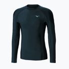 Maglia a maniche lunghe Mizuno Bio Gear da uomo per l'allenamento, nera
