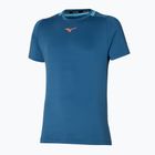Uomo Mizuno Running Shirt Tee blu 62GAA00117