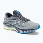 Scarpe da corsa da uomo Mizuno Wave Rider 27 blu perla/bianco/bolt2neon