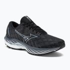 Scarpe da corsa da uomo Mizuno Wave Inspire 19 2E nero/glacial ridge/illusionblue