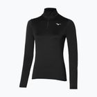 Maglia Longsleeve da donna Mizuno Impulse Core Half Zip nero