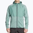 Giacca da corsa Mizuno Warmalite Hybrid FZ blu minerale/nera da uomo