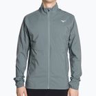 Giacca da corsa Mizuno Premium Warm da uomo con tempo burrascoso