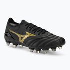 Scarpe da calcio Mizuno Morelia Neo IV Beta SG da uomo nero/oro/nero