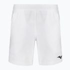 Pantaloncini da tennis da uomo Mizuno 8 in Flex Short bianco