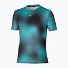 Maglietta da corsa Mizuno Core Graphic Tee acquifera da uomo
