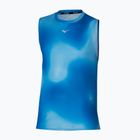 Canotta da running uomo Mizuno Core Graphic federal blu