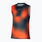 Canotta da corsa Mizuno Core Graphic nasturtium da uomo