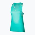 Canotta running donna Mizuno Aero Tank blu turchese