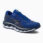 Scarpe da corsa da uomo Mizuno Wave Sky 7 naviga nel web/argento/azzurro