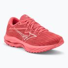 Scarpe da corsa da donna Mizuno Wave Rider 27 dubarry/ bianco/ mirtillo rosso