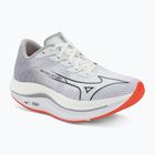 Scarpe da corsa da uomo Mizuno Wave Rebellion Flash 2 bianco/nero/nebbia di porto