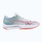 Scarpe da corsa da donna Mizuno Wave Rebellion Sonic 2 fiume bianco/cayenne/nebbia grigia