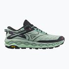 Scarpe da corsa da uomo Mizuno Wave Mujin 10 grigio giada/nero ostrica/verde granito