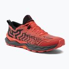 Scarpe da corsa da uomo Mizuno Wave Daichi 8 cayenne/nero/rosso ad alto rischio