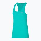 Canotta running donna Mizuno Impulse Core Tank blu turchese