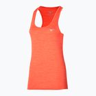 Canotta da running donna Mizuno Impulse Core Tank nasturtium