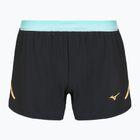 Pantaloncini da corsa da donna Mizuno Aero 4' nero