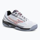 Uomo Mizuno Break Shot 4 Padel bianco/salsa/aleuziano padel scarpa