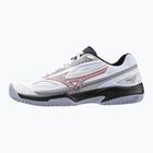 Uomo Mizuno Break Shot 4 Padel bianco/salsa/aleuziano padel scarpa