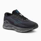 Scarpe da corsa da uomo Mizuno Wave Serene GTX ebano/cristallo verde/nero