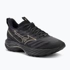 Scarpe da corsa da donna Mizuno Wave Rider GTX 2 iron gate/ge gold/nero