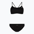Costume da bagno a due pezzi da donna Nike Essential Sports Bikini nero