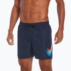 Pantaloncini da bagno Nike Liquify Swoosh 5" Volley da uomo, mezzanotte marina
