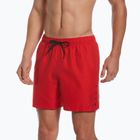 Pantaloncini da bagno Nike Swoosh Break 5" Volley da uomo rosso università