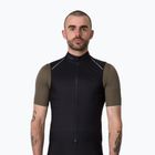 Gilet da ciclismo uomo Rapha Brevet Element Wind Gilet black/grey