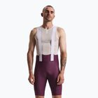 Pantaloncini da ciclismo uomo Rapha Brevet Element Cargo Bib Shorts plum/white